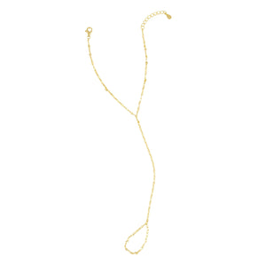 Sky Hand Chain Bracelet: Gold
