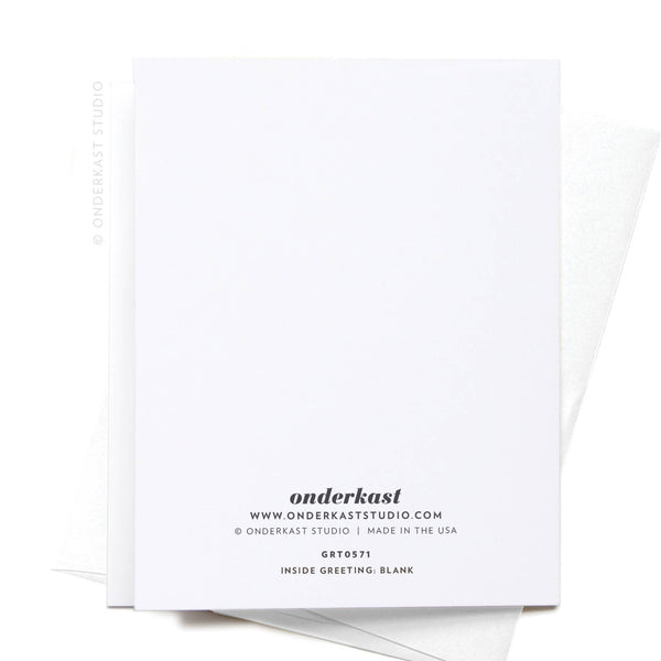 Congrats to the Loveliest Couple Greeting Card