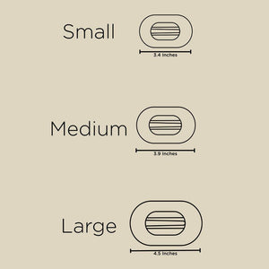 Flat Round Hair Clip | Small | Red Carpet Ready