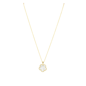 Adeline Pendant Necklace: Mother of Pearl