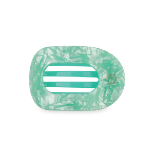 Flat Round Hair Clip | Medium | Spring Splash