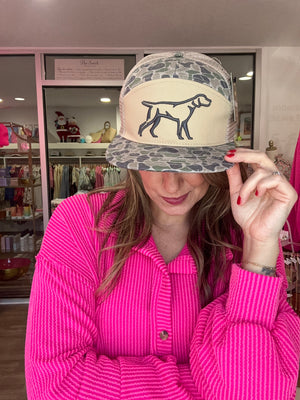 Backwoods Camo 7 Panel Hat