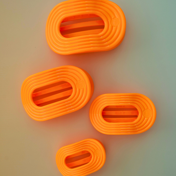 Flat Round Hair Clip | Small | Day Rave