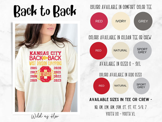 Back to Back - WAH Tee