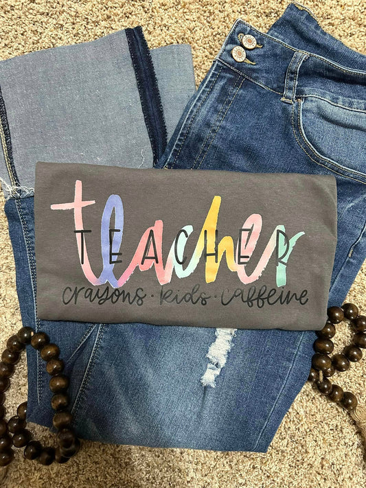 Watercolor Teacher - WAH Tees