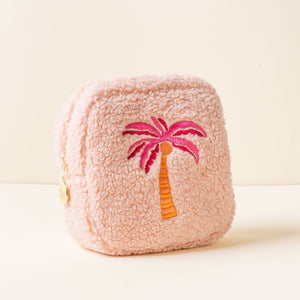 Teddy Pouch-Square Palm Tree