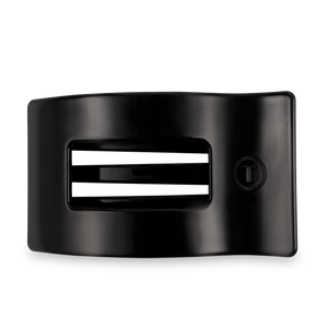 Flat Rectangle Hair Clip | Large | Jet Black