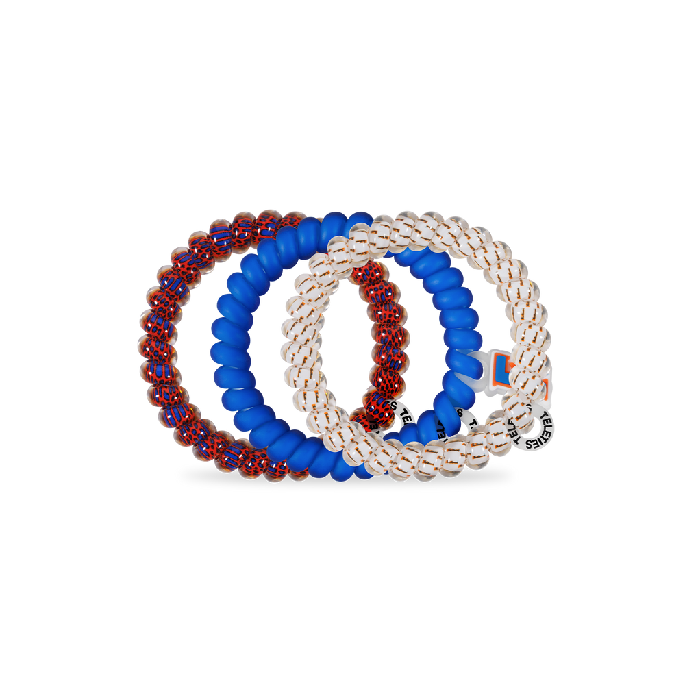 Spiral Hair Coils | Small | Go Gators! Hair Ties