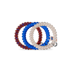 Spiral Hair Coils | Small | Go Gators! Hair Ties