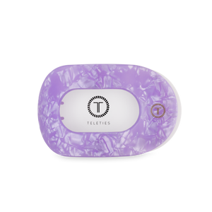 Flat Round Hair Clip | Medium | Lavender Mist