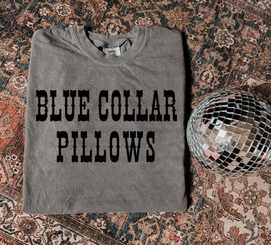 Blue Collar Pillows - WAH Tee