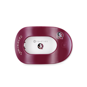 Flat Round Hair Clip | Medium | Go Noles!