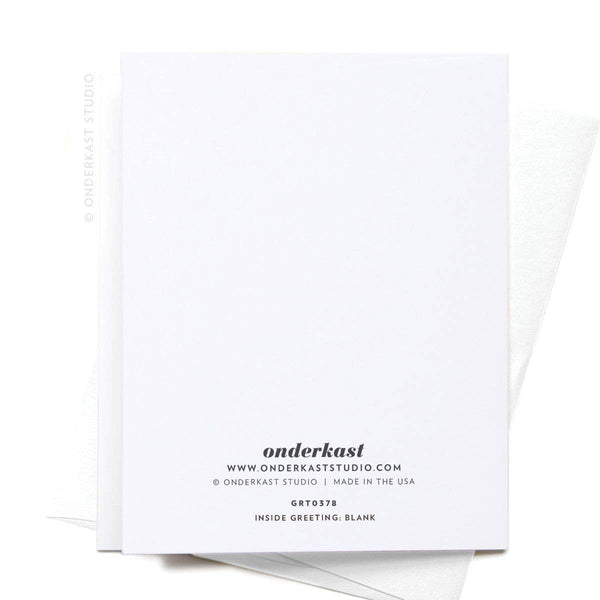 Sending Good Vibes Smudge Stick Greeting Card