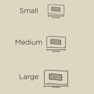 Flat Rectangle Hair Clip | Medium | Merry Pinkmas