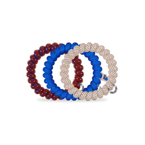 Spiral Hair Coils | Large | Go Gators! Hair Ties