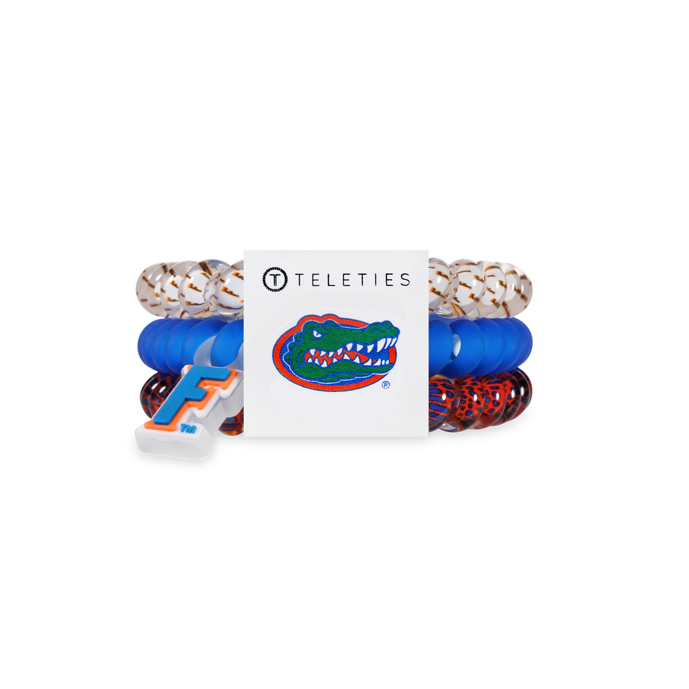 Spiral Hair Coils | Small | Go Gators! Hair Ties