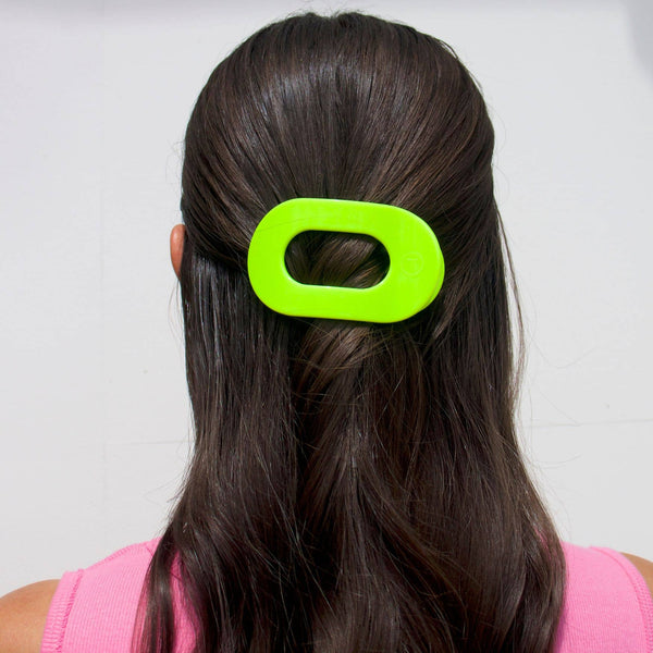 Flat Round Hair Clip | Small | Summer Brights