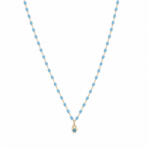 Sea Breeze Teardrop Necklace