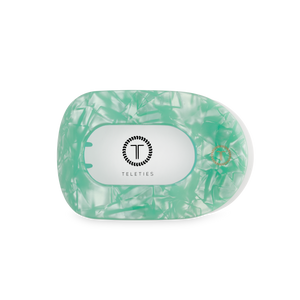Flat Round Hair Clip | Medium | Spring Splash