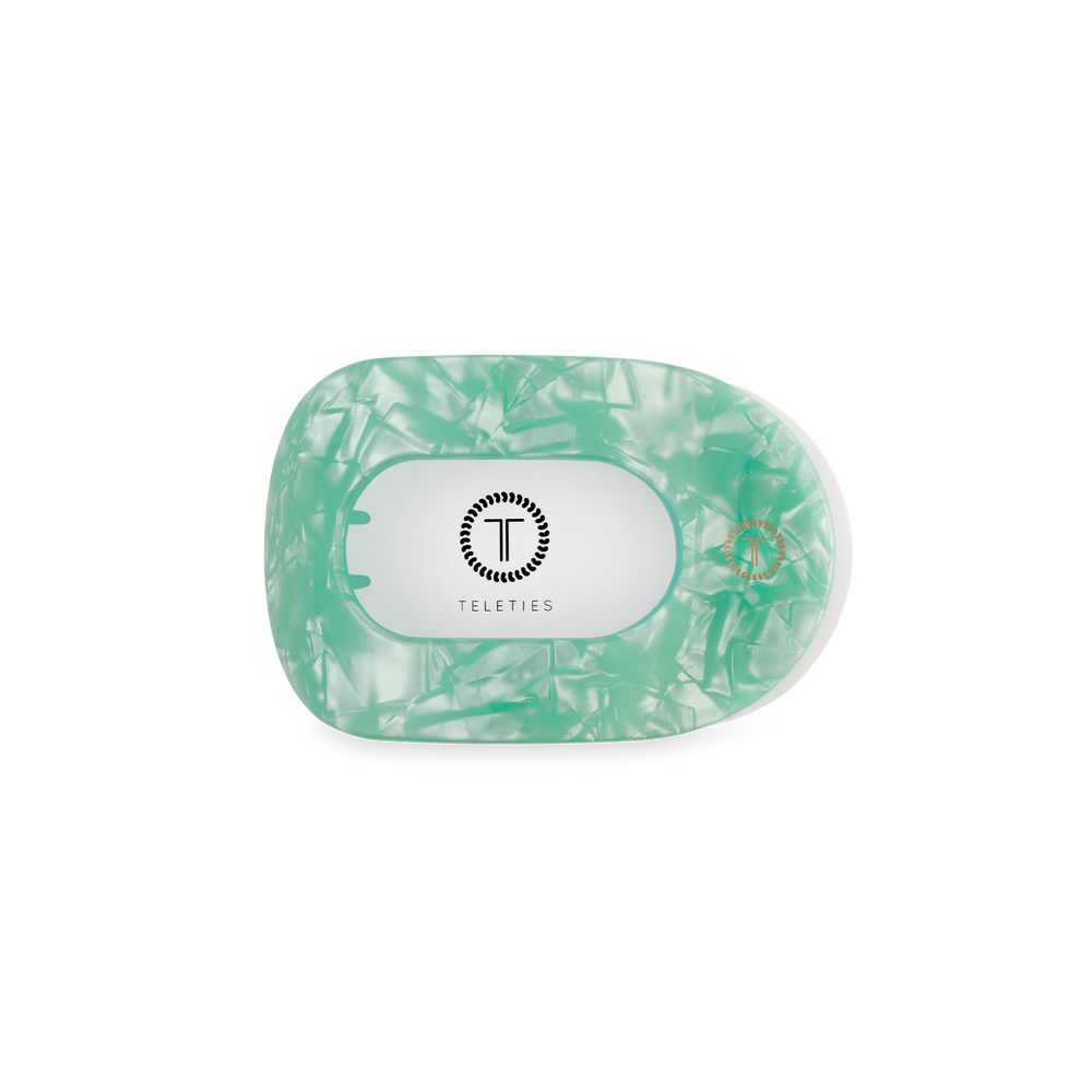 Flat Round Hair Clip | Small | Spring Splash