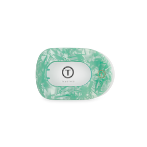 Flat Round Hair Clip | Small | Spring Splash