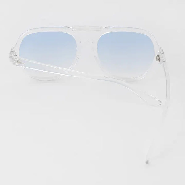 Bright Gradient Aviator Sunglasses