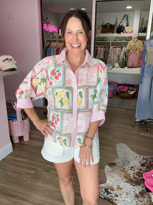 Citrus Coast Button Down