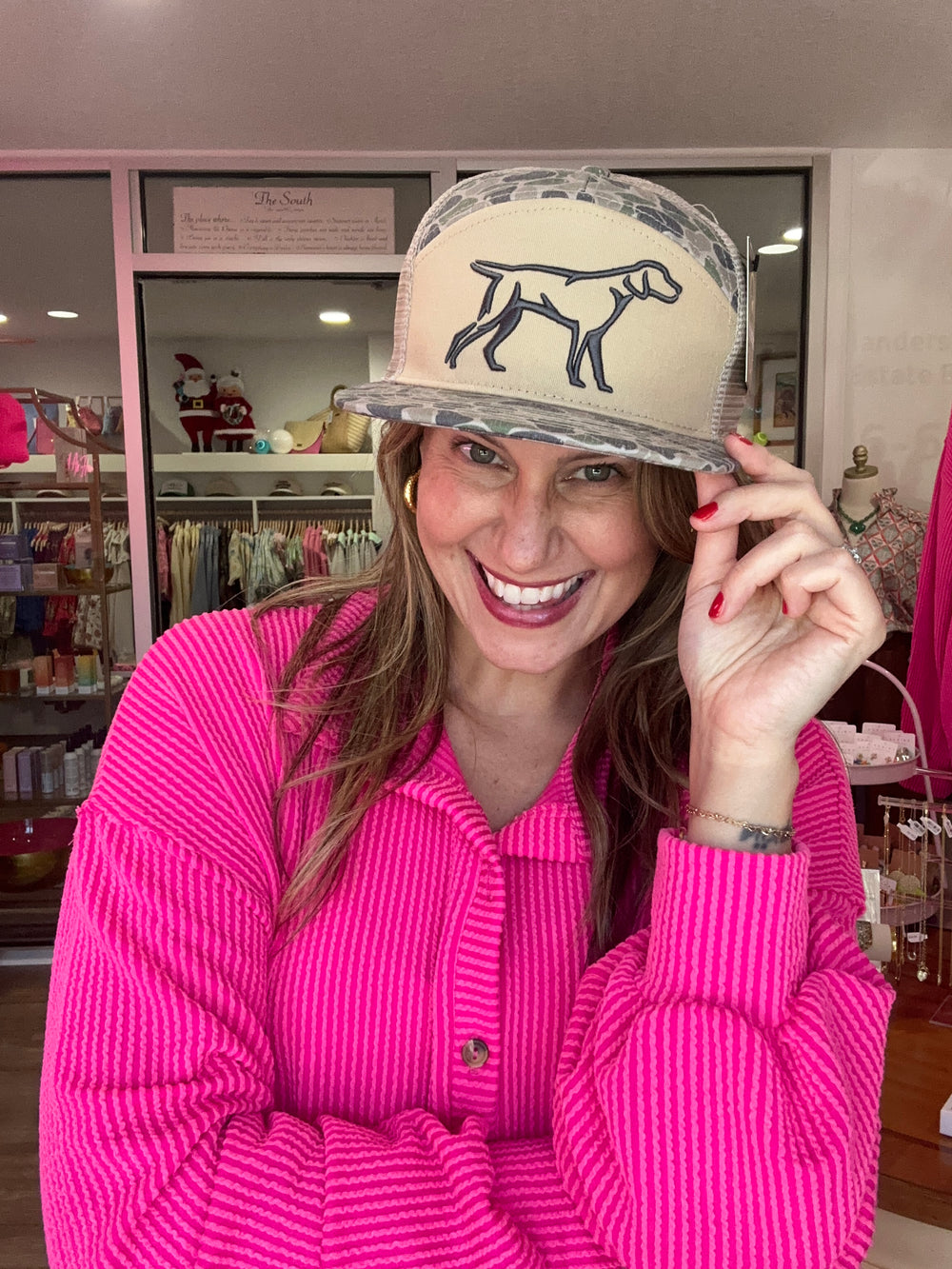 Backwoods Camo 7 Panel Hat