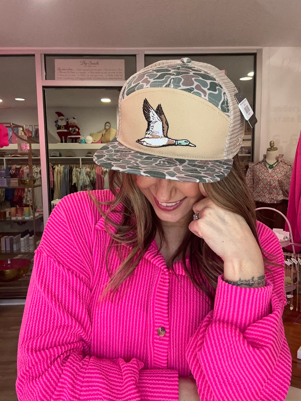 Roost 7 Panel Camo Full Color Duck