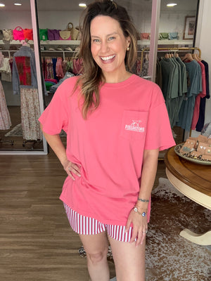 Bigfoot Graphic in Watermelon