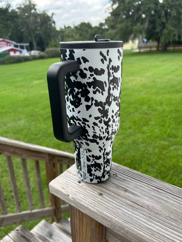Moo on the Move 40 oz Tumbler