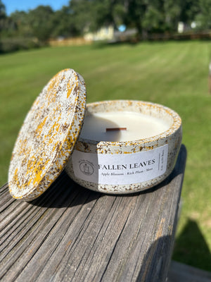 Fallen Leaves Candle