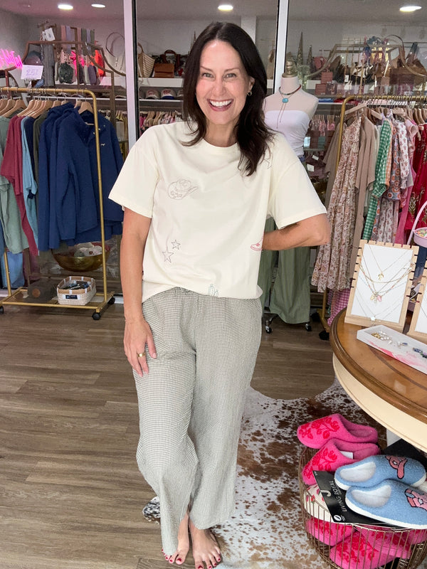 Olive Grove Plaid Pants