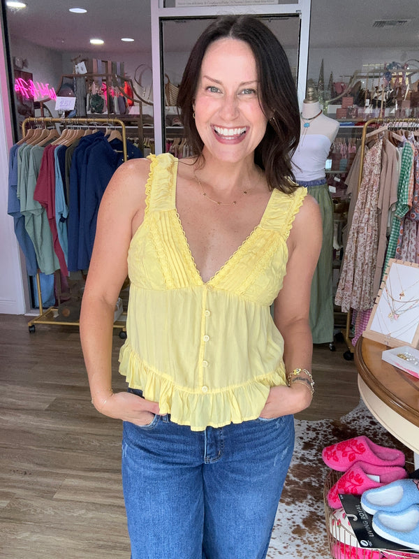 Sunshine & Lace Top