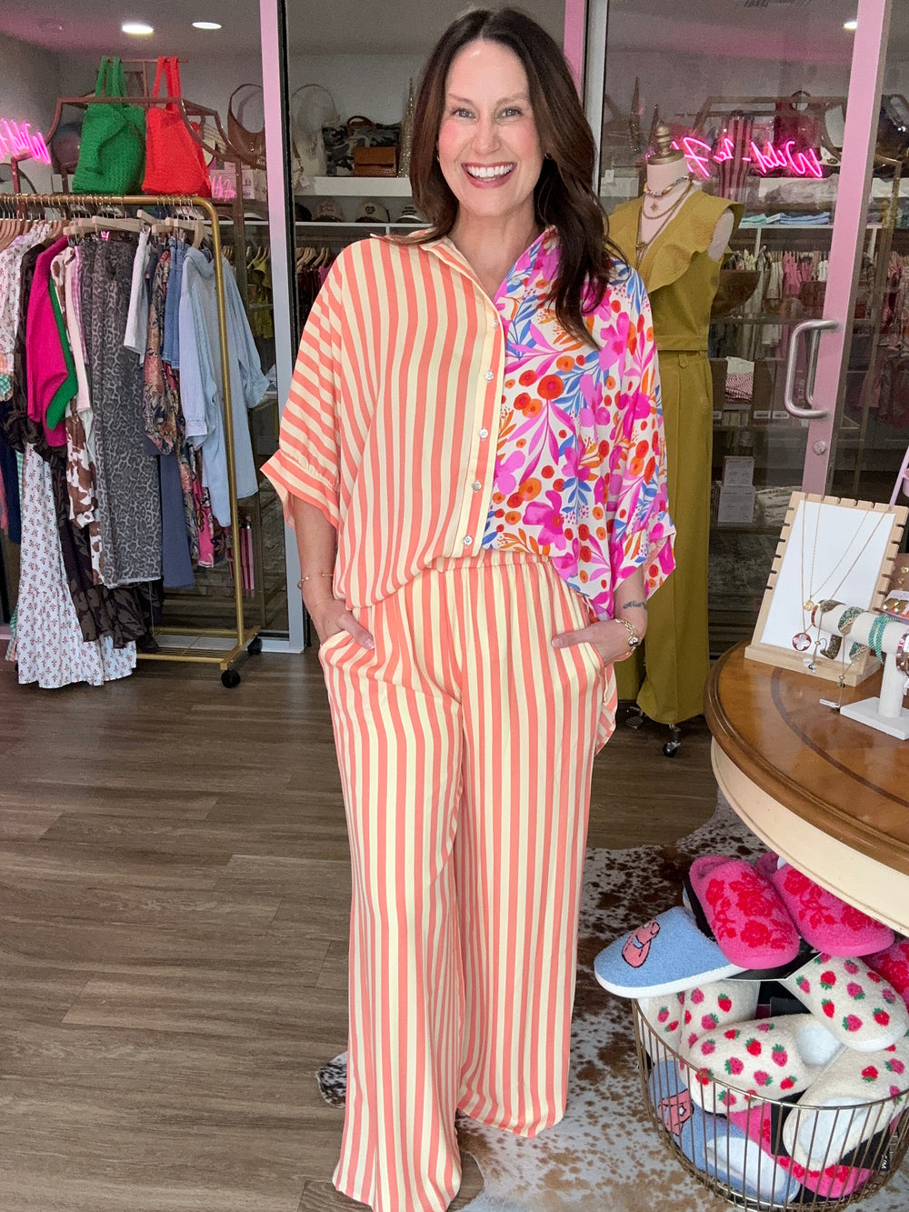 Sunkissed Stripe Top