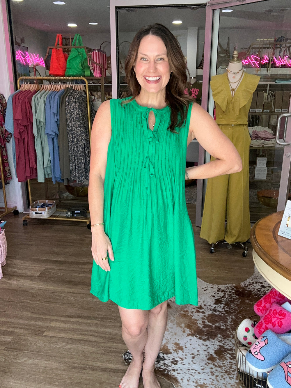 Meadow Breeze Bib Dress