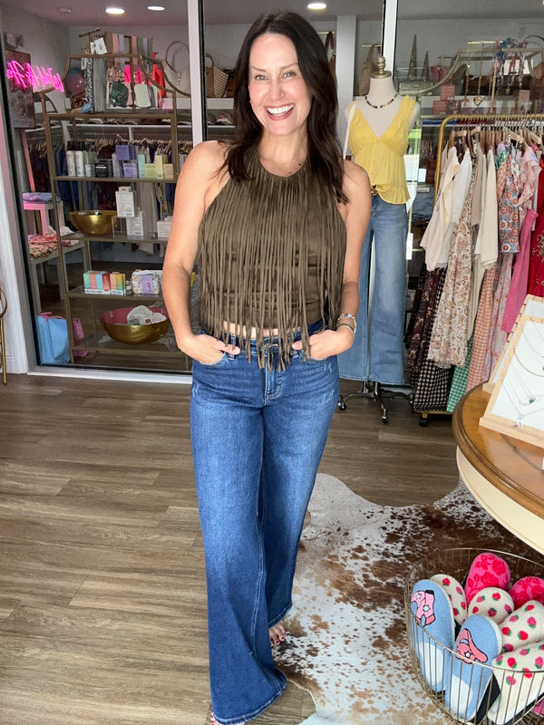 Desert Fringe Halter
