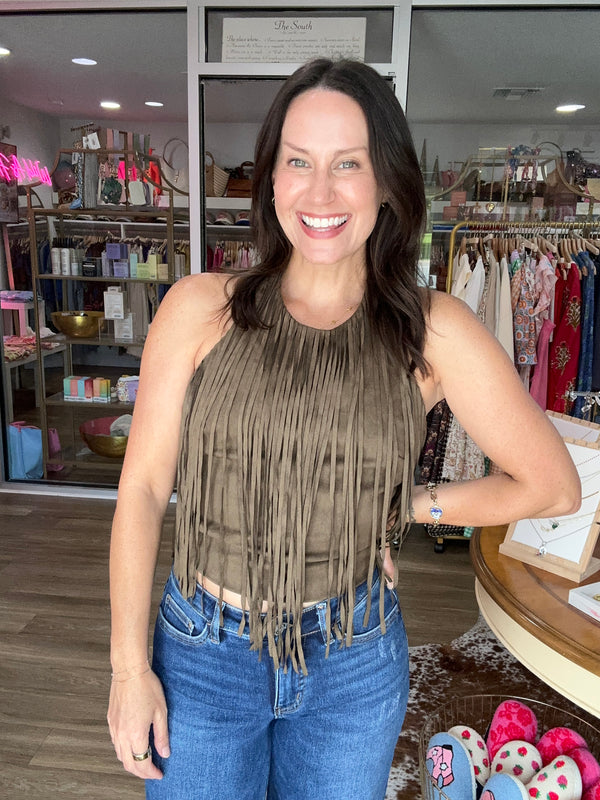 Desert Fringe Halter