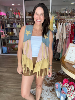 Wild & Free Fringe Vest