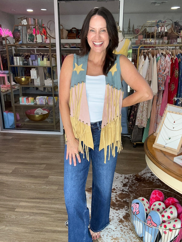 Wild & Free Fringe Vest