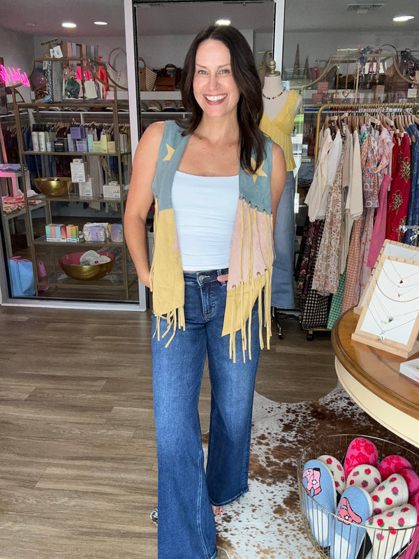 Wild & Free Fringe Vest