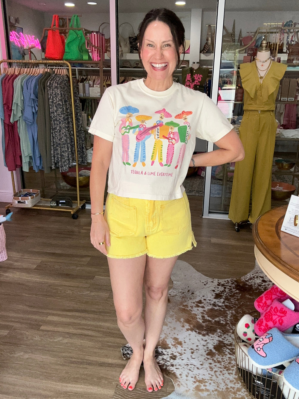 Sunny Day Denim Shorts