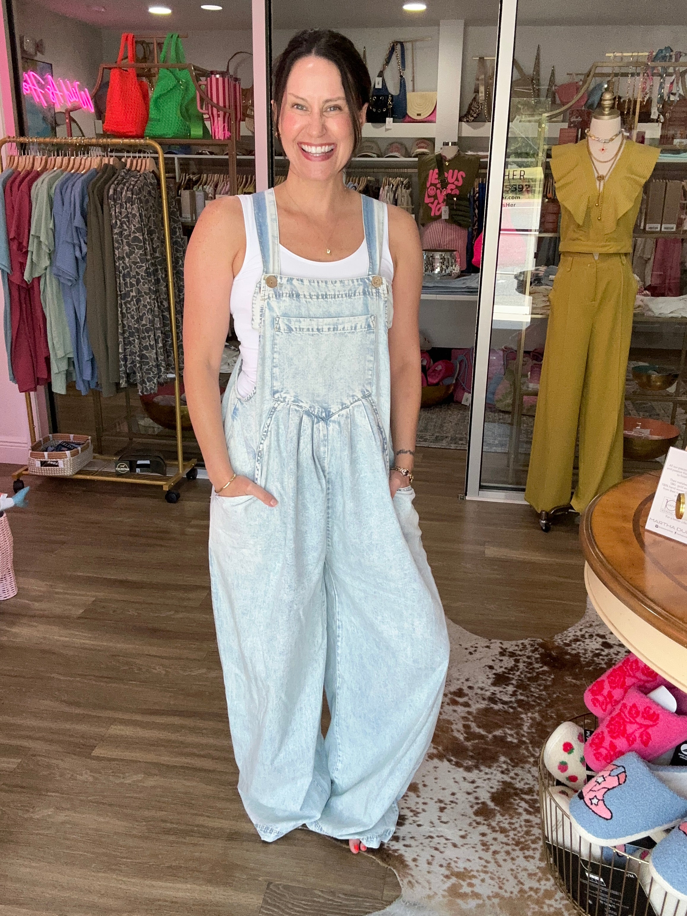 Howie clothing overall（indigo） Light Indigo Everyday Overalls