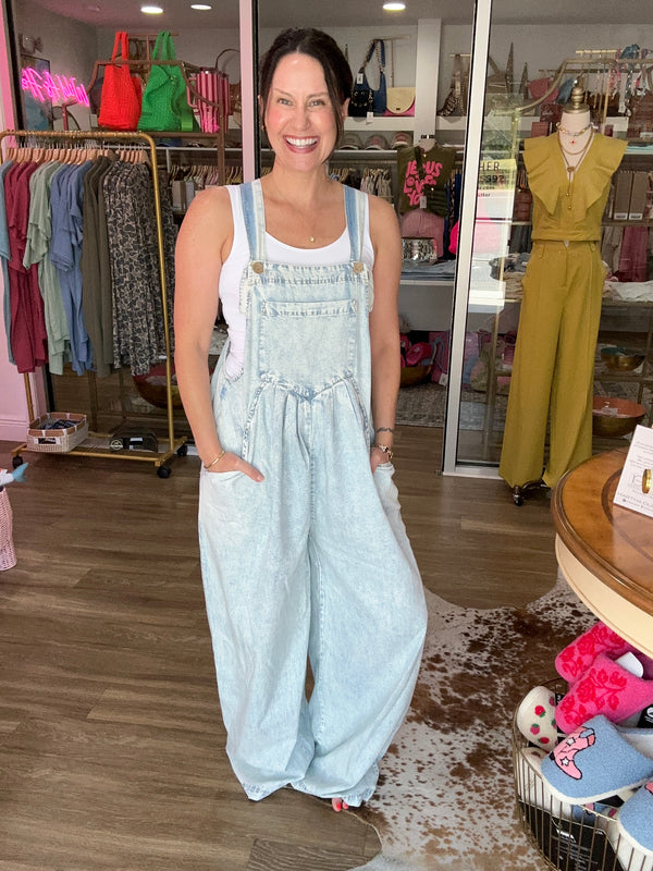 Light Indigo Everyday Overalls