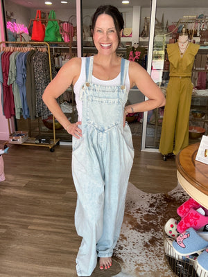 Light Indigo Everyday Overalls