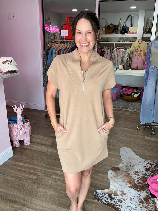 Cozy Days Pullover Dress