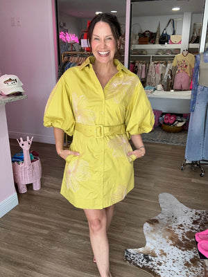 Garden Party Shirt Dress