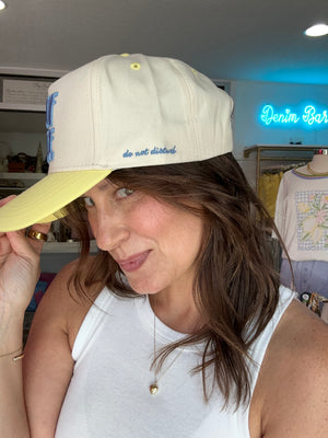 Out of Office - Butter Yellow Trucker Hat