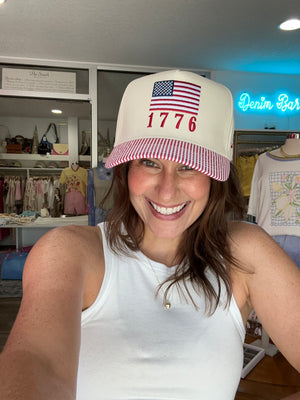 1776 American Flag Hat
