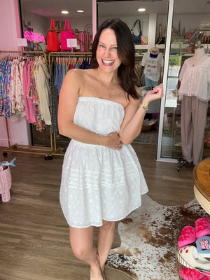 Sweet Escape Eyelet Dress